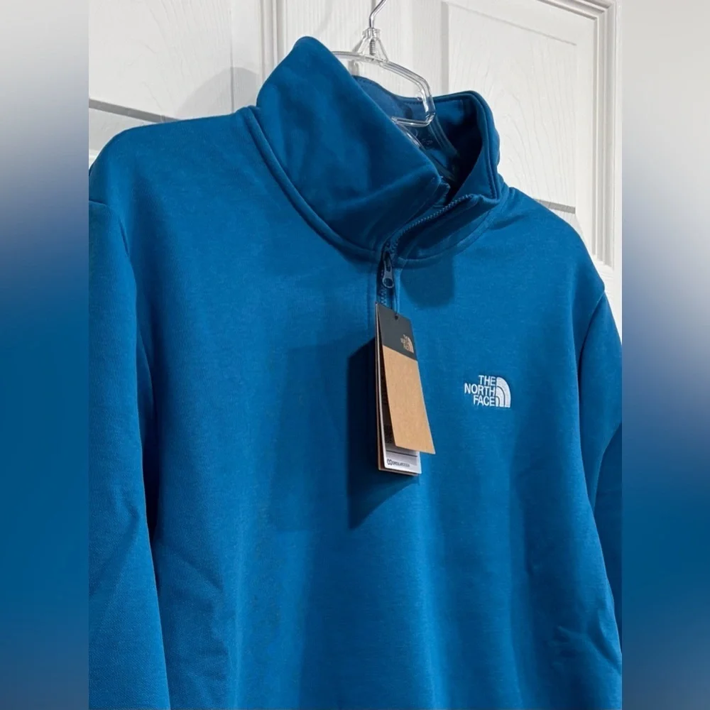 The North Face Men’s Medium Evolution Simple Dome Jacket Regular ¼-Zip Blue NWT